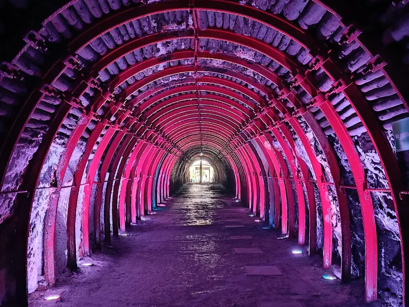 banner Entrance Tunnel