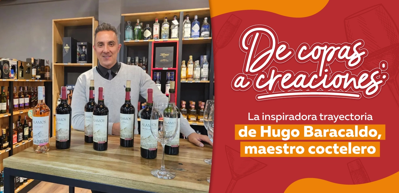 De copas a creaciones: La inspiradora trayectoria de Hugo Baracaldo, maestro coctelero