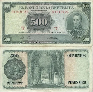 billete 500 pesos