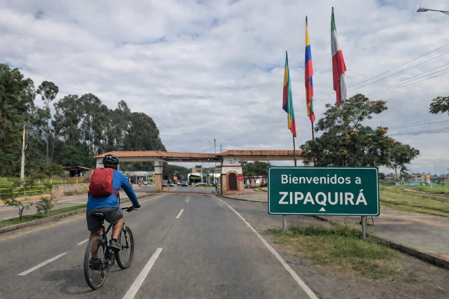 Ruta en bicicleta a Zipaquira